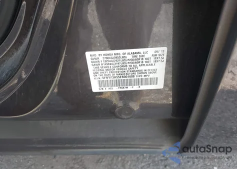 2014 Honda Pilot Ex-L from USA, damaged, VIN 5FNYF3H55EB001608